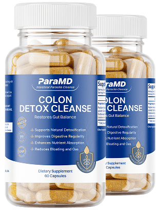 2 Colon Detox Cleanse bottles